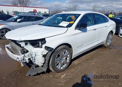 2017 Chevrolet Impala 1Fl z USA, uszkodzony, nr VIN 2G11X5SAXH9156334